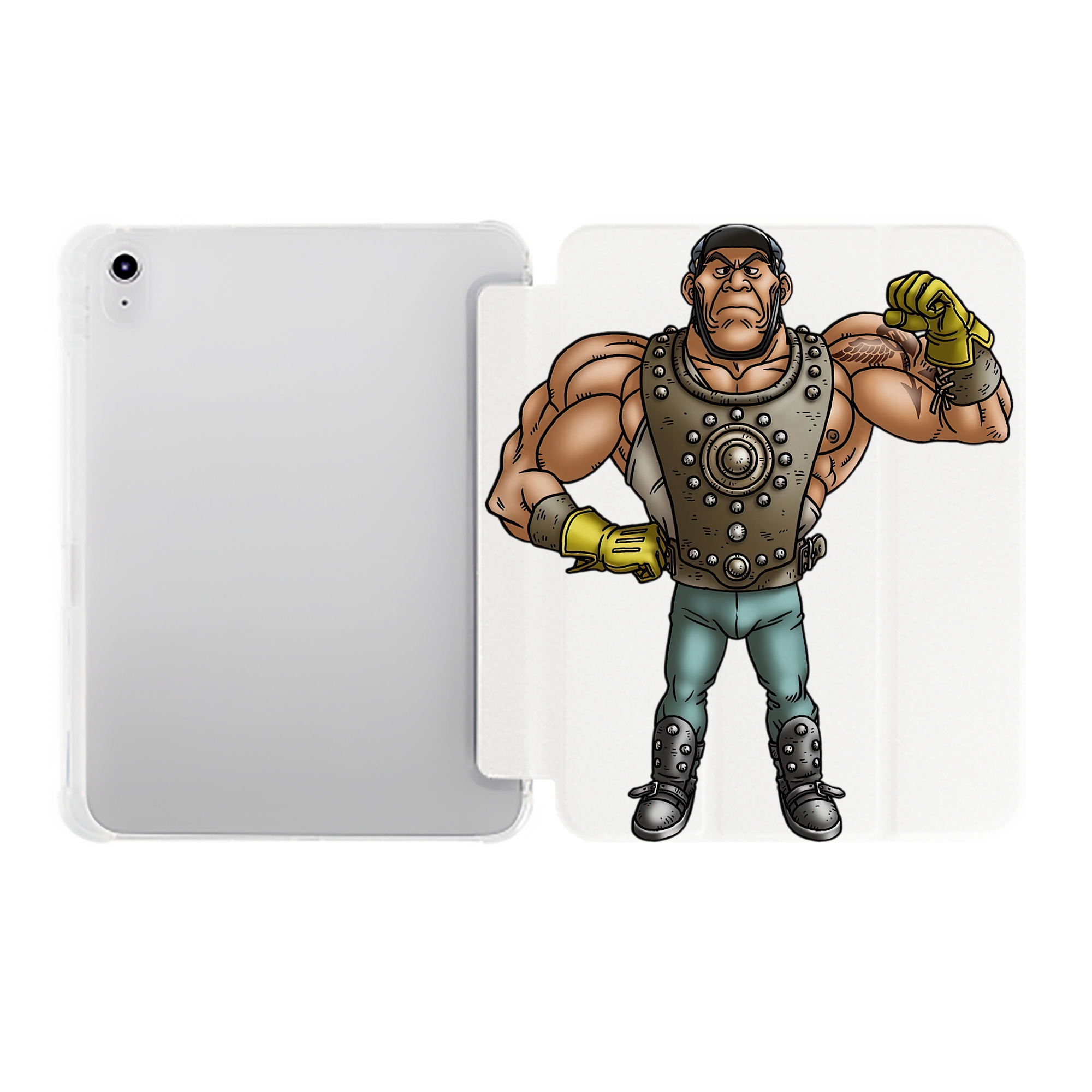 （画像用） ドラゴンクエスト Doragon Kuesuto Dragon Quest IPad ケース ペン収納付き 三つ折りスタンド PUレザー×シリコン 対応機種9.5/10.5/10.9インチ
